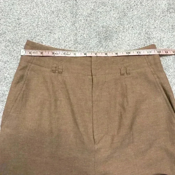 United Arrows Wide Leg Pants Beige Elegant High Rise - Picture 2 of 9